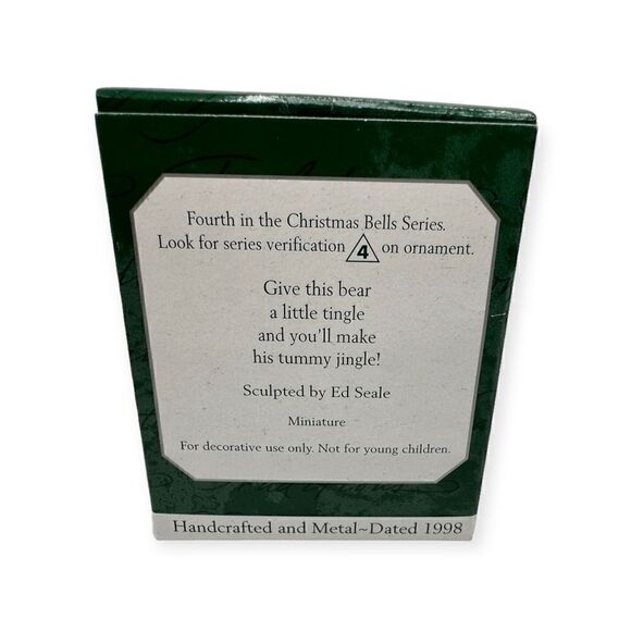 Hallmark Keepsake Ornament Christmas Bells 1998 QXM4196 - Picture 2 of 9